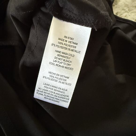 SLNY VTG Y2K Whimsigoth Dress 14 Maximalist Abstract 2000s Tiered Fairy Grunge - Picture 6 of 11